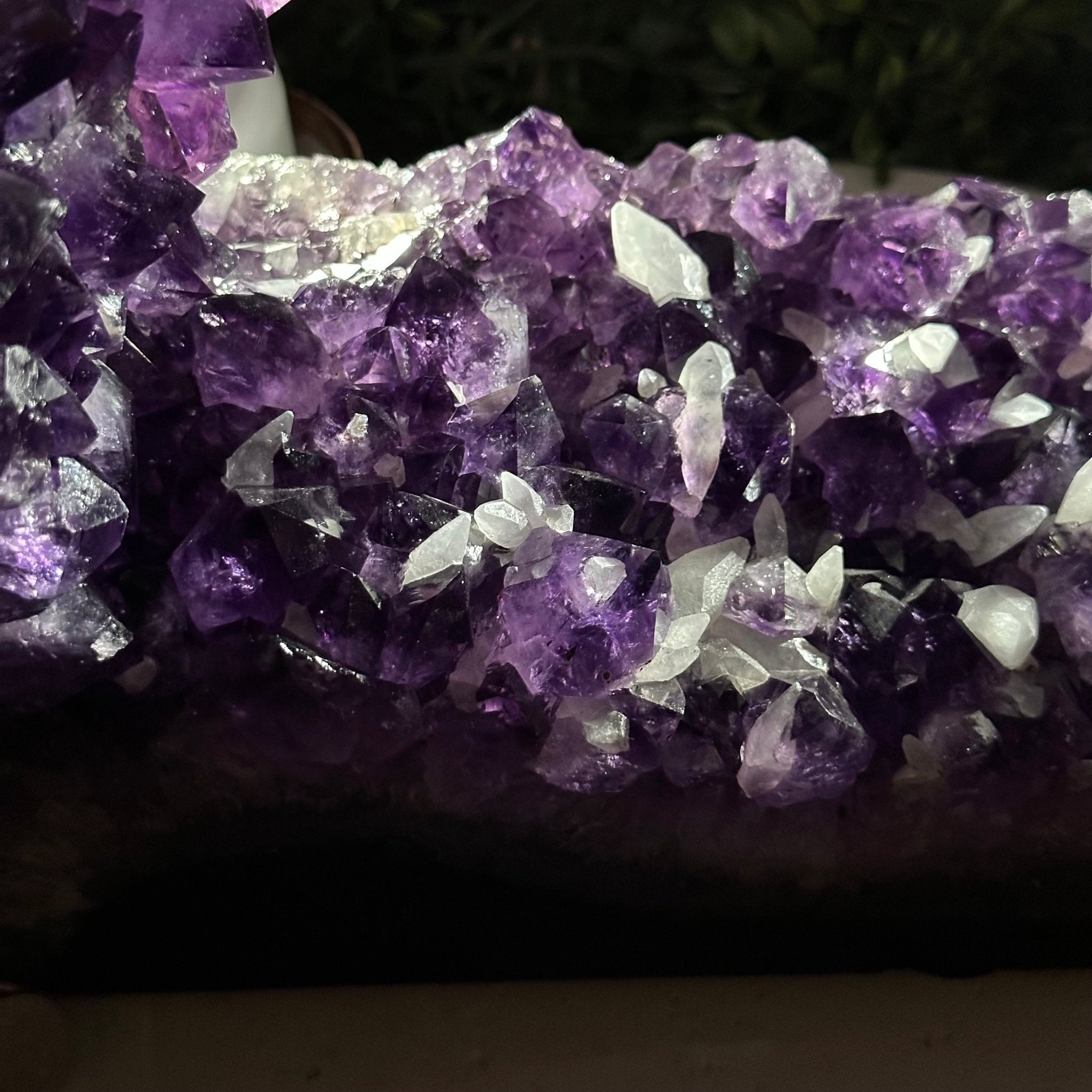 Extra Plus Quality Open 2 - Sided Amethyst Cathedral, 31 lbs & 14" Tall #5605 - 0144 - Brazil GemsBrazil GemsExtra Plus Quality Open 2 - Sided Amethyst Cathedral, 31 lbs & 14" Tall #5605 - 0144Open 2 - Sided Cathedrals5605 - 0144