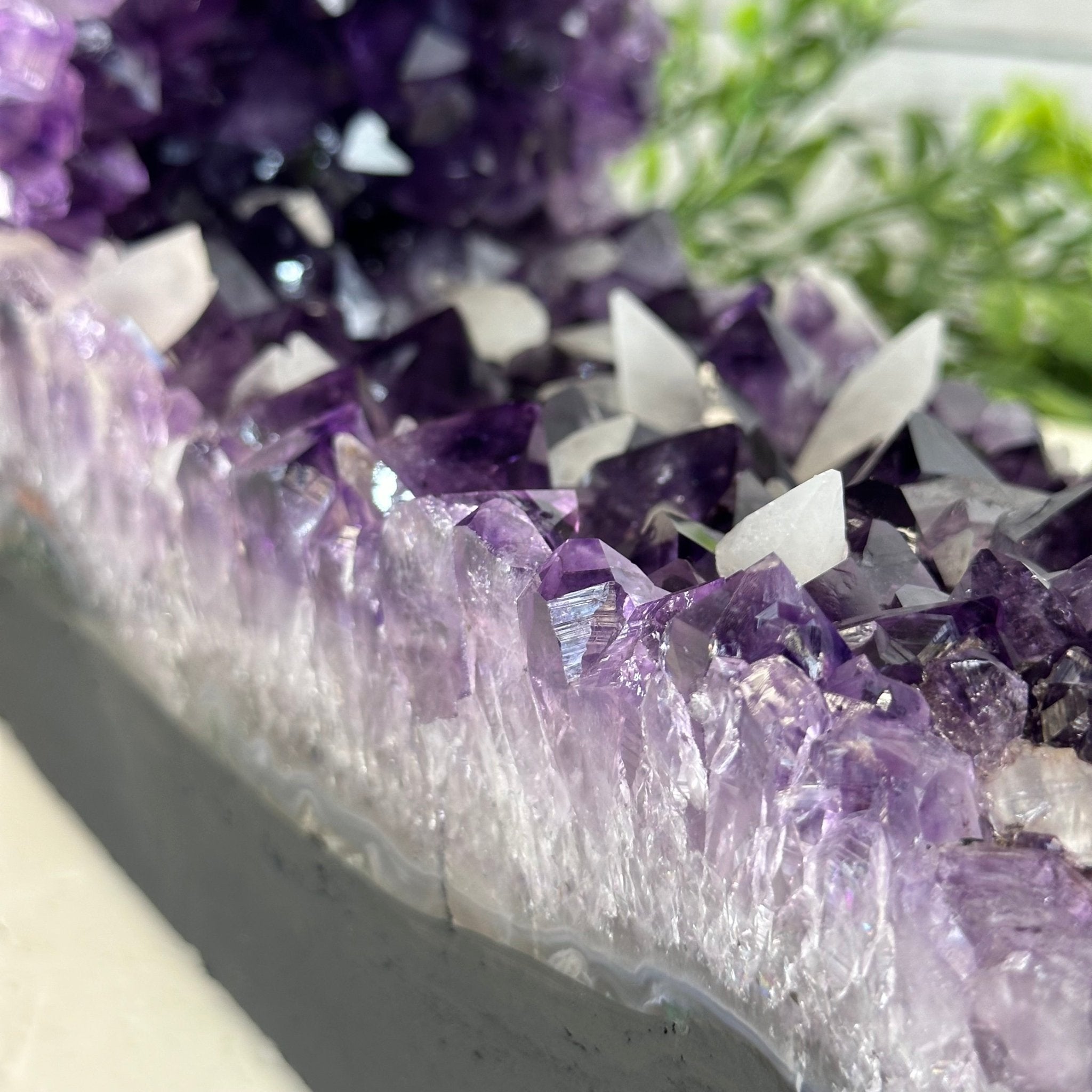 Extra Plus Quality Open 2 - Sided Amethyst Cathedral, 31 lbs & 14" Tall #5605 - 0144 - Brazil GemsBrazil GemsExtra Plus Quality Open 2 - Sided Amethyst Cathedral, 31 lbs & 14" Tall #5605 - 0144Open 2 - Sided Cathedrals5605 - 0144