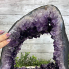 Extra Plus Quality Open 2 - Sided Amethyst Cathedral, 31 lbs & 14" Tall #5605 - 0144 - Brazil GemsBrazil GemsExtra Plus Quality Open 2 - Sided Amethyst Cathedral, 31 lbs & 14" Tall #5605 - 0144Open 2 - Sided Cathedrals5605 - 0144