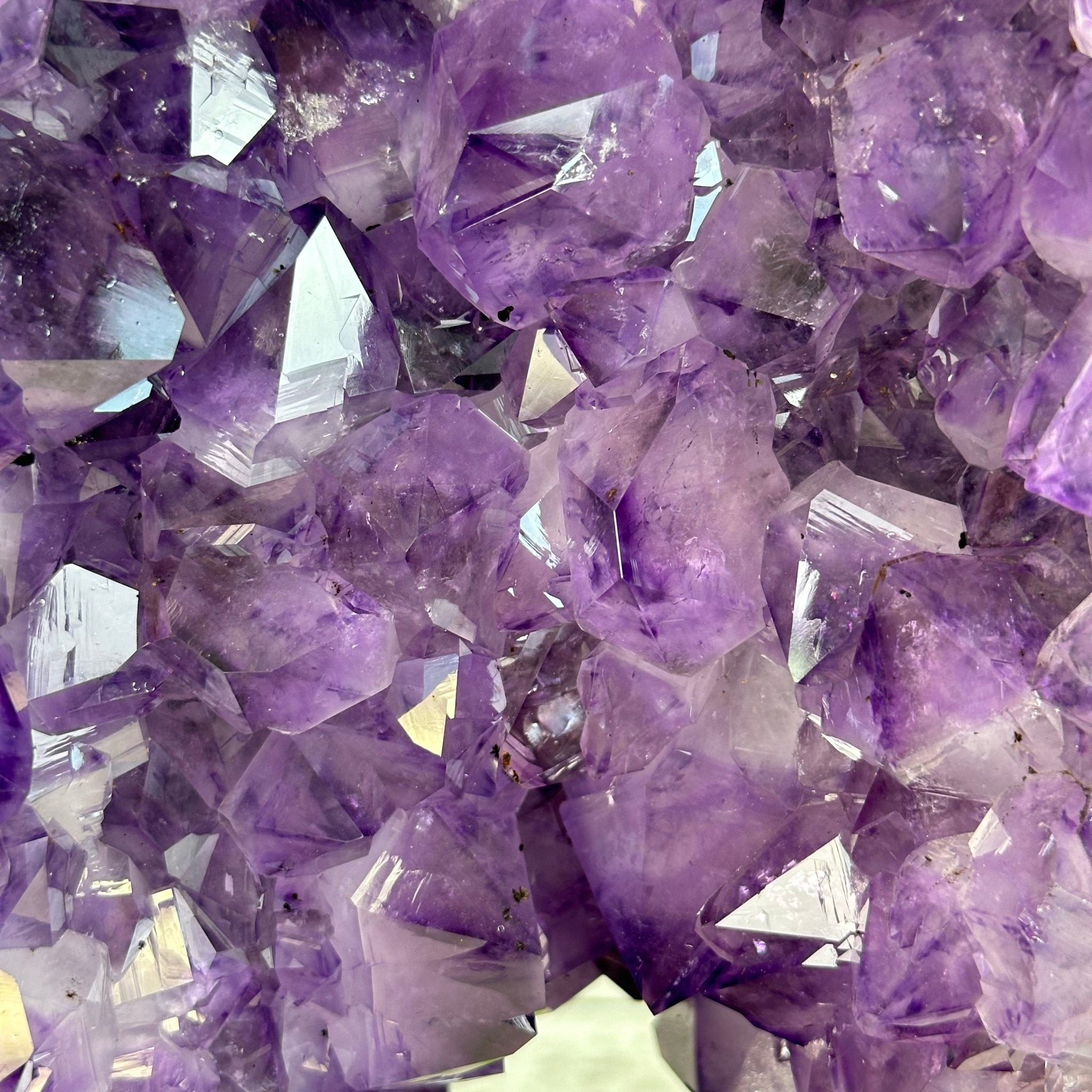 Extra Plus Quality Open 2 - Sided Amethyst Cathedral 31 lbs & 16.6" Tall #5605 - 0161 - Brazil GemsBrazil GemsExtra Plus Quality Open 2 - Sided Amethyst Cathedral 31 lbs & 16.6" Tall #5605 - 0161Open 2 - Sided Cathedrals5605 - 0161