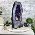 Extra Plus Quality Open 2 - Sided Amethyst Cathedral 31 lbs & 16.6" Tall #5605 - 0161 - Brazil GemsBrazil GemsExtra Plus Quality Open 2 - Sided Amethyst Cathedral 31 lbs & 16.6" Tall #5605 - 0161Open 2 - Sided Cathedrals5605 - 0161