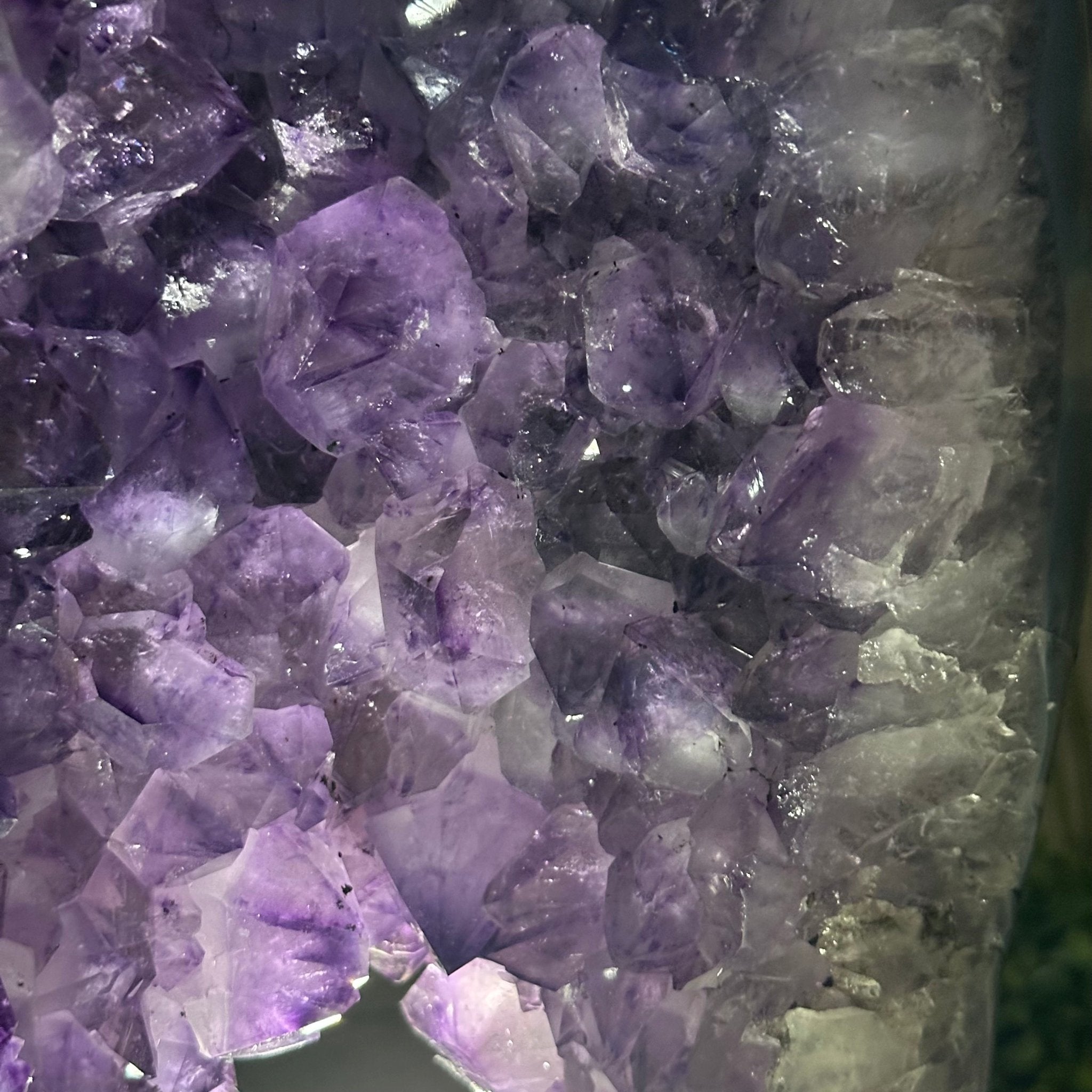 Extra Plus Quality Open 2 - Sided Amethyst Cathedral 31 lbs & 16.6" Tall #5605 - 0161 - Brazil GemsBrazil GemsExtra Plus Quality Open 2 - Sided Amethyst Cathedral 31 lbs & 16.6" Tall #5605 - 0161Open 2 - Sided Cathedrals5605 - 0161