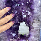 Extra Plus Quality Open 2 - Sided Amethyst Cathedral 31 lbs & 16.6" Tall #5605 - 0161 - Brazil GemsBrazil GemsExtra Plus Quality Open 2 - Sided Amethyst Cathedral 31 lbs & 16.6" Tall #5605 - 0161Open 2 - Sided Cathedrals5605 - 0161