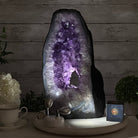 Extra Plus Quality Open 2 - Sided Amethyst Cathedral 31 lbs & 16.6" Tall #5605 - 0161 - Brazil GemsBrazil GemsExtra Plus Quality Open 2 - Sided Amethyst Cathedral 31 lbs & 16.6" Tall #5605 - 0161Open 2 - Sided Cathedrals5605 - 0161