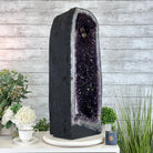 Extra Plus Quality Open 2 - Sided Amethyst Cathedral 70.8 lbs & 28.8" Tall #5605 - 0155 - Brazil GemsBrazil GemsExtra Plus Quality Open 2 - Sided Amethyst Cathedral 70.8 lbs & 28.8" Tall #5605 - 0155Open 2 - Sided Cathedrals5605 - 0155