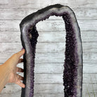 Extra Plus Quality Open 2 - Sided Amethyst Cathedral 70.8 lbs & 28.8" Tall #5605 - 0155 - Brazil GemsBrazil GemsExtra Plus Quality Open 2 - Sided Amethyst Cathedral 70.8 lbs & 28.8" Tall #5605 - 0155Open 2 - Sided Cathedrals5605 - 0155