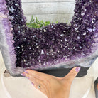 Extra Plus Quality Open 2 - Sided Amethyst Cathedral 70.8 lbs & 28.8" Tall #5605 - 0155 - Brazil GemsBrazil GemsExtra Plus Quality Open 2 - Sided Amethyst Cathedral 70.8 lbs & 28.8" Tall #5605 - 0155Open 2 - Sided Cathedrals5605 - 0155