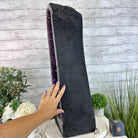 Extra Plus Quality Open 2 - Sided Amethyst Cathedral 70.8 lbs & 28.8" Tall #5605 - 0155 - Brazil GemsBrazil GemsExtra Plus Quality Open 2 - Sided Amethyst Cathedral 70.8 lbs & 28.8" Tall #5605 - 0155Open 2 - Sided Cathedrals5605 - 0155