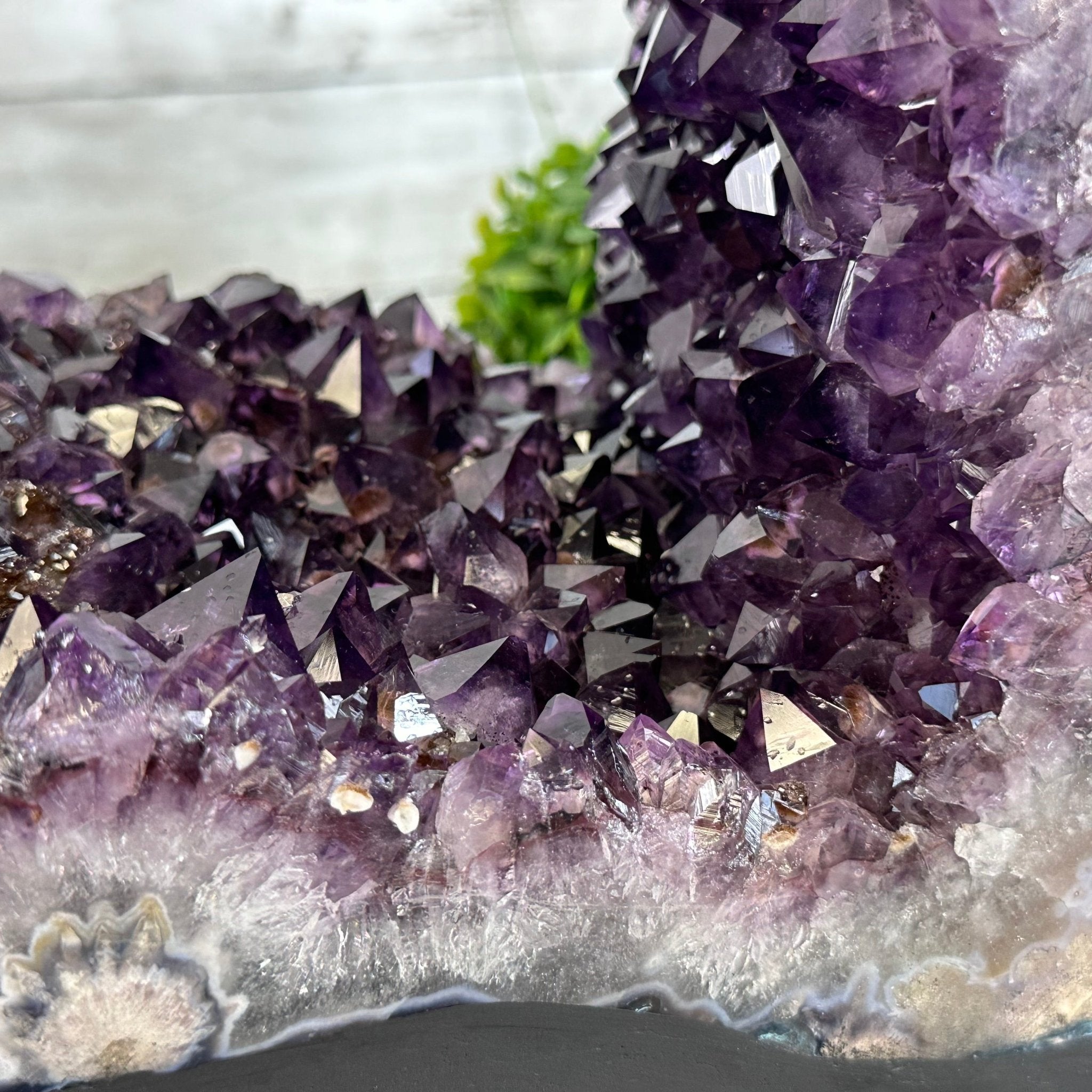 Extra Plus Quality Open 2 - Sided Amethyst Cathedral 72.8 lbs & 29.7" Tall #5605 - 0146 - Brazil GemsBrazil GemsExtra Plus Quality Open 2 - Sided Amethyst Cathedral 72.8 lbs & 29.7" Tall #5605 - 0146Open 2 - Sided Cathedrals5605 - 0146