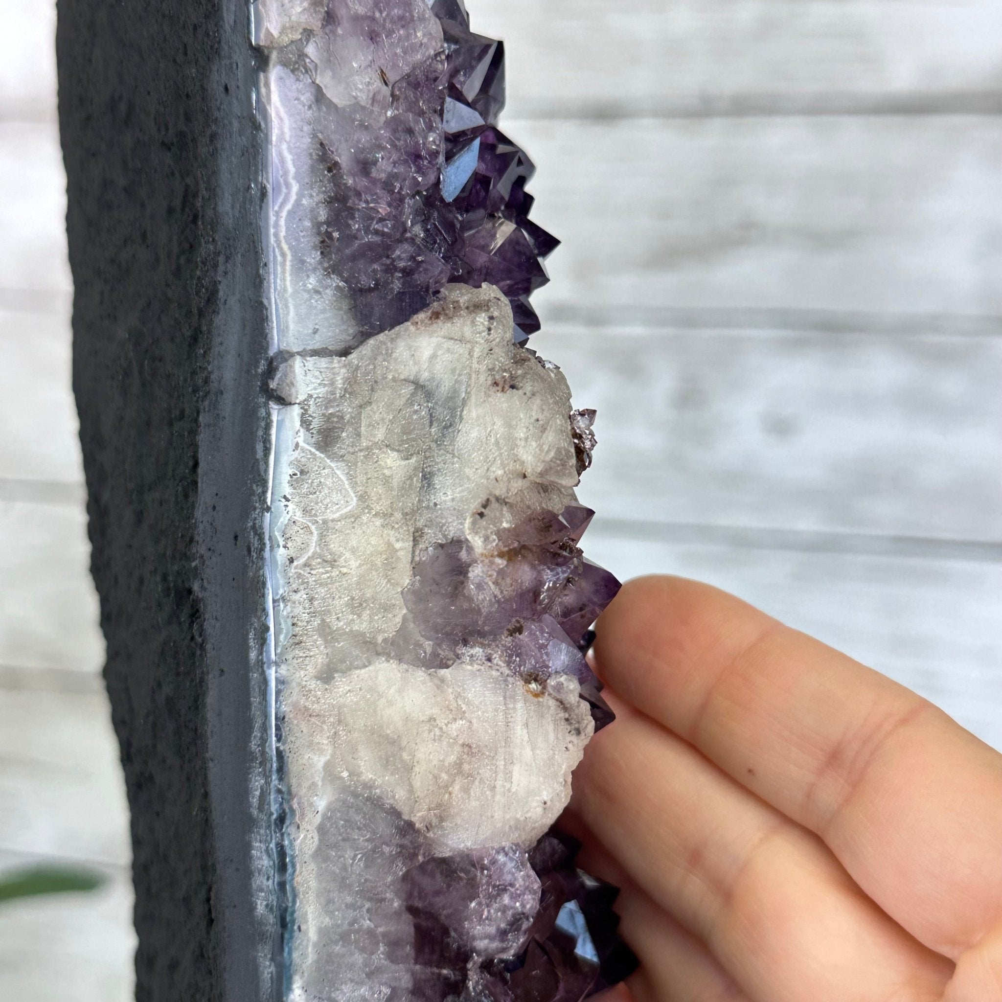 Extra Plus Quality Open 2 - Sided Amethyst Cathedral 72.8 lbs & 29.7" Tall #5605 - 0146 - Brazil GemsBrazil GemsExtra Plus Quality Open 2 - Sided Amethyst Cathedral 72.8 lbs & 29.7" Tall #5605 - 0146Open 2 - Sided Cathedrals5605 - 0146