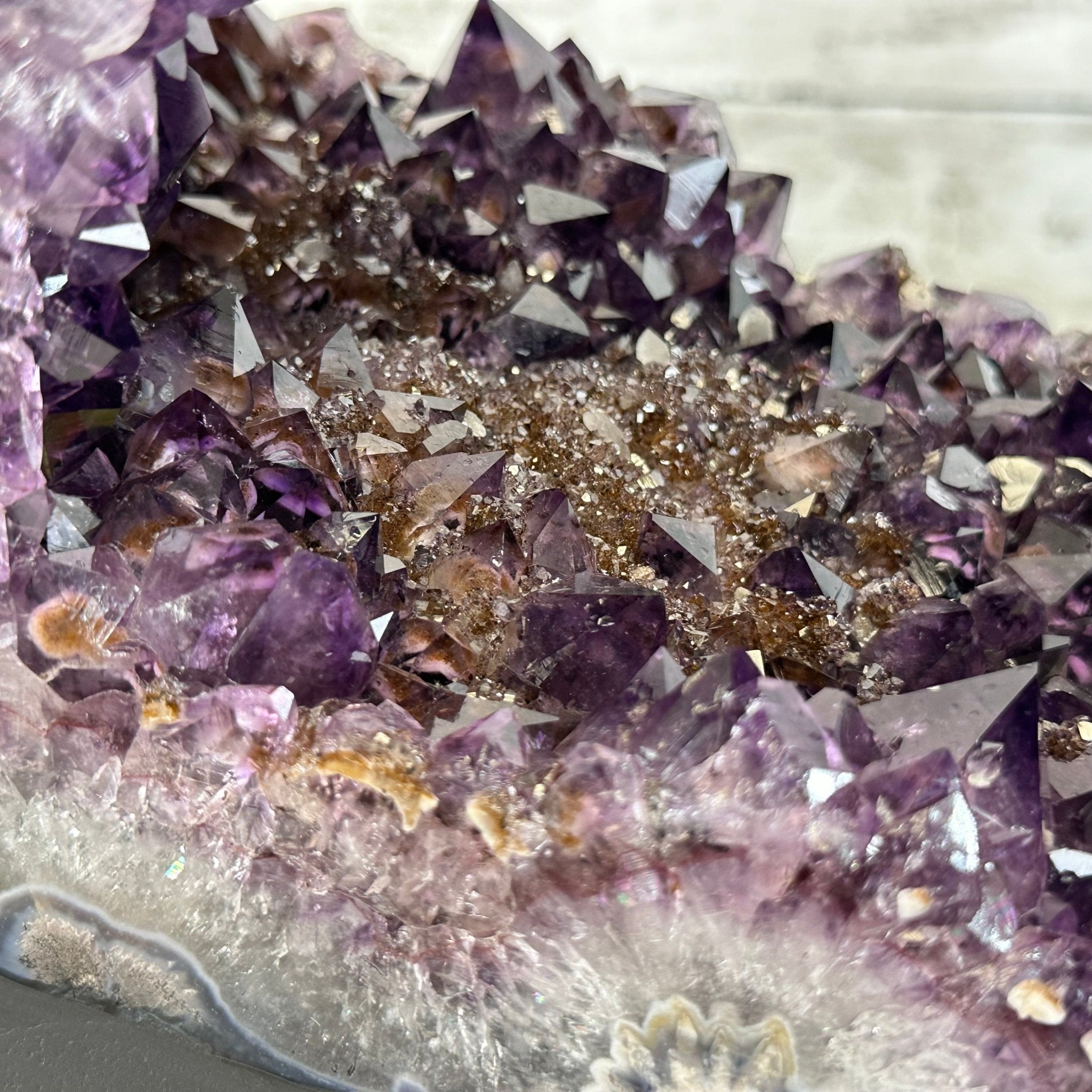 Extra Plus Quality Open 2 - Sided Amethyst Cathedral 72.8 lbs & 29.7" Tall #5605 - 0146 - Brazil GemsBrazil GemsExtra Plus Quality Open 2 - Sided Amethyst Cathedral 72.8 lbs & 29.7" Tall #5605 - 0146Open 2 - Sided Cathedrals5605 - 0146