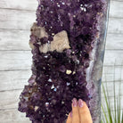 Extra Plus Quality Open 2 - Sided Amethyst Cathedral 72.8 lbs & 29.7" Tall #5605 - 0146 - Brazil GemsBrazil GemsExtra Plus Quality Open 2 - Sided Amethyst Cathedral 72.8 lbs & 29.7" Tall #5605 - 0146Open 2 - Sided Cathedrals5605 - 0146