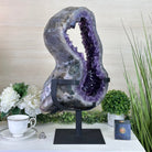 Extra Plus Quality Polished Amethyst Portal, 30.5 lbs & 22.2" Tall #5604 - 0147 - Brazil GemsBrazil GemsExtra Plus Quality Polished Amethyst Portal, 30.5 lbs & 22.2" Tall #5604 - 0147Portals on Rotating Bases5604 - 0147