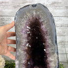 Extra Plus Quality Polished Brazilian Amethyst Cathedral, 46.6 lbs & 15.75" tall Model #5602-0193 by Brazil Gems - Brazil GemsBrazil GemsExtra Plus Quality Polished Brazilian Amethyst Cathedral, 46.6 lbs & 15.75" tall Model #5602-0193 by Brazil GemsPolished Cathedrals5602-0193