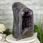 Extra Plus Quality Polished Brazilian Amethyst Cathedral, 53.7 lbs & 15" tall Model #5602-0159 by Brazil Gems - Brazil GemsBrazil GemsExtra Plus Quality Polished Brazilian Amethyst Cathedral, 53.7 lbs & 15" tall Model #5602-0159 by Brazil GemsPolished Cathedrals5602-0159