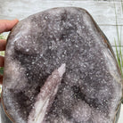 Extra Plus Quality Unique Uruguayan Amethyst Geode, 9.75” tall & 19.4 lbs #5520-0020 by Brazil Gems - Brazil GemsBrazil GemsExtra Plus Quality Unique Uruguayan Amethyst Geode, 9.75” tall & 19.4 lbs #5520-0020 by Brazil GemsClusters: Unique & Freeform5520-0020