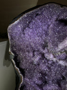 Extra Plus Uruguayan Amethyst Cluster on a Metal Base, 167.6 lbs & 41.1" Tall, #5491 - 0249 - Brazil GemsBrazil GemsExtra Plus Uruguayan Amethyst Cluster on a Metal Base, 167.6 lbs & 41.1" Tall, #5491 - 0249Clusters on Fixed Bases5491 - 0249