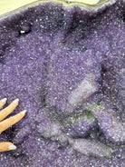 Extra Plus Uruguayan Amethyst Cluster on a Metal Base, 167.6 lbs & 41.1" Tall, #5491 - 0249 - Brazil GemsBrazil GemsExtra Plus Uruguayan Amethyst Cluster on a Metal Base, 167.6 lbs & 41.1" Tall, #5491 - 0249Clusters on Fixed Bases5491 - 0249