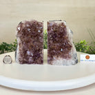 Extra Quality Amethyst Bookends, 8.5 lbs & 5.4" Tall 5151AM - 076 - Brazil GemsBrazil GemsExtra Quality Amethyst Bookends, 8.5 lbs & 5.4" Tall 5151AM - 076Bookends5151AM - 076