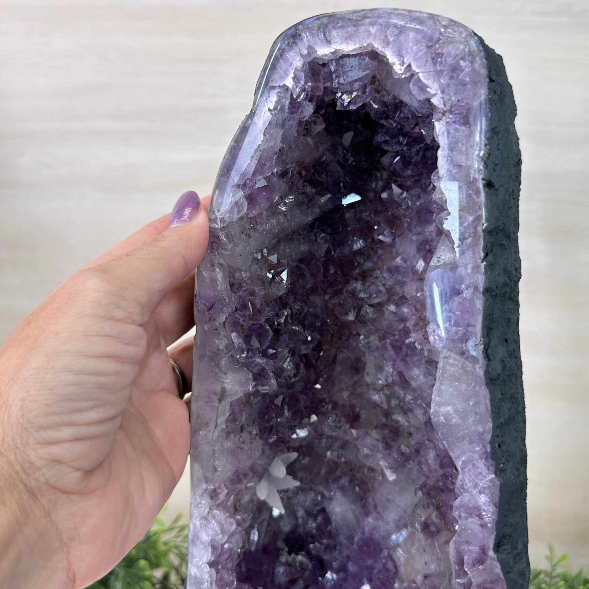 Extra Quality Amethyst Cathedral, 11.2 lbs & 13" Tall #5601 - 1437 - Brazil GemsBrazil GemsExtra Quality Amethyst Cathedral, 11.2 lbs & 13" Tall #5601 - 1437Cathedrals5601 - 1437