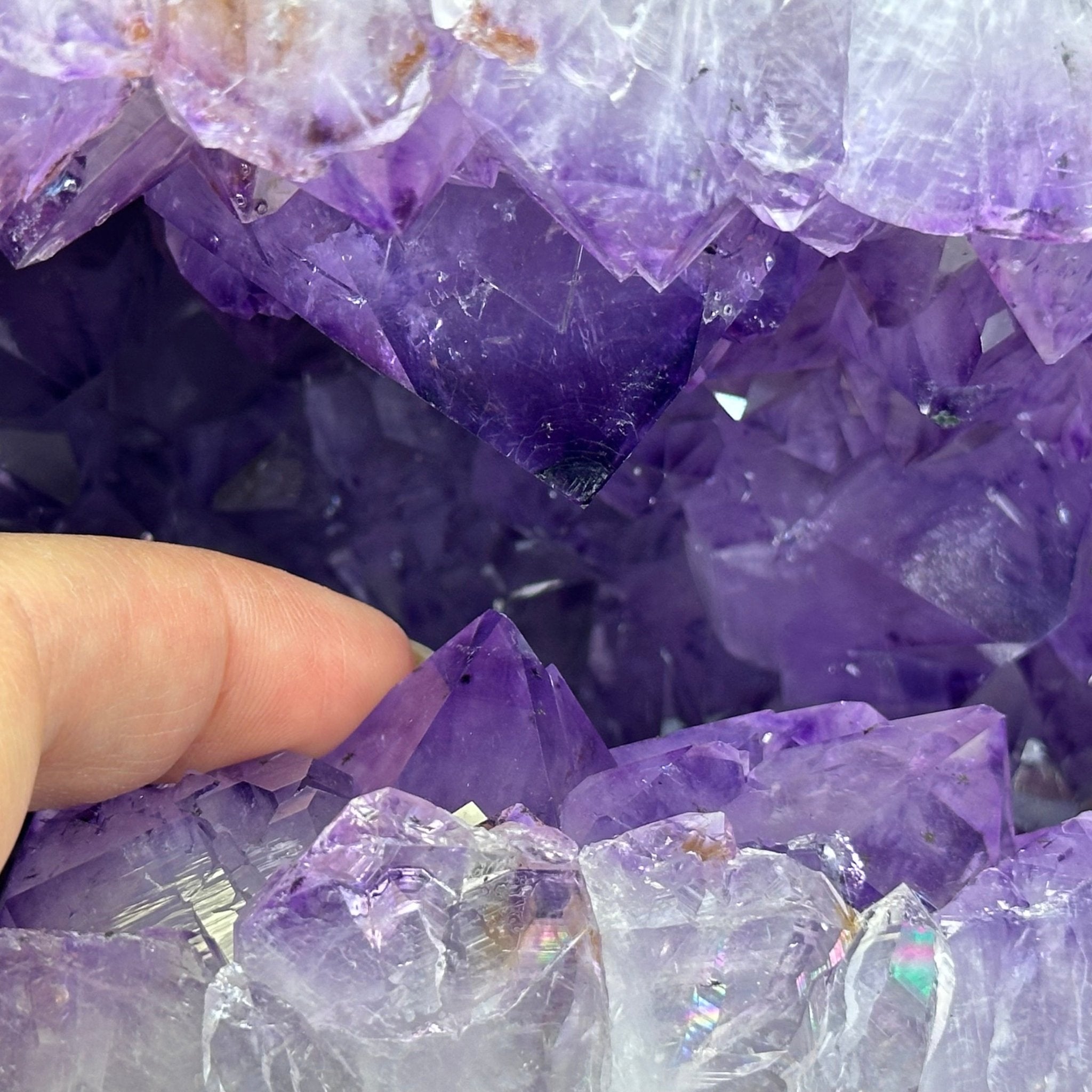 Extra Quality Amethyst Cathedral, 39 lbs & 9.1" Tall #5601 - 1256 - Brazil GemsBrazil GemsExtra Quality Amethyst Cathedral, 39 lbs & 9.1" Tall #5601 - 1256Cathedrals5601 - 1256