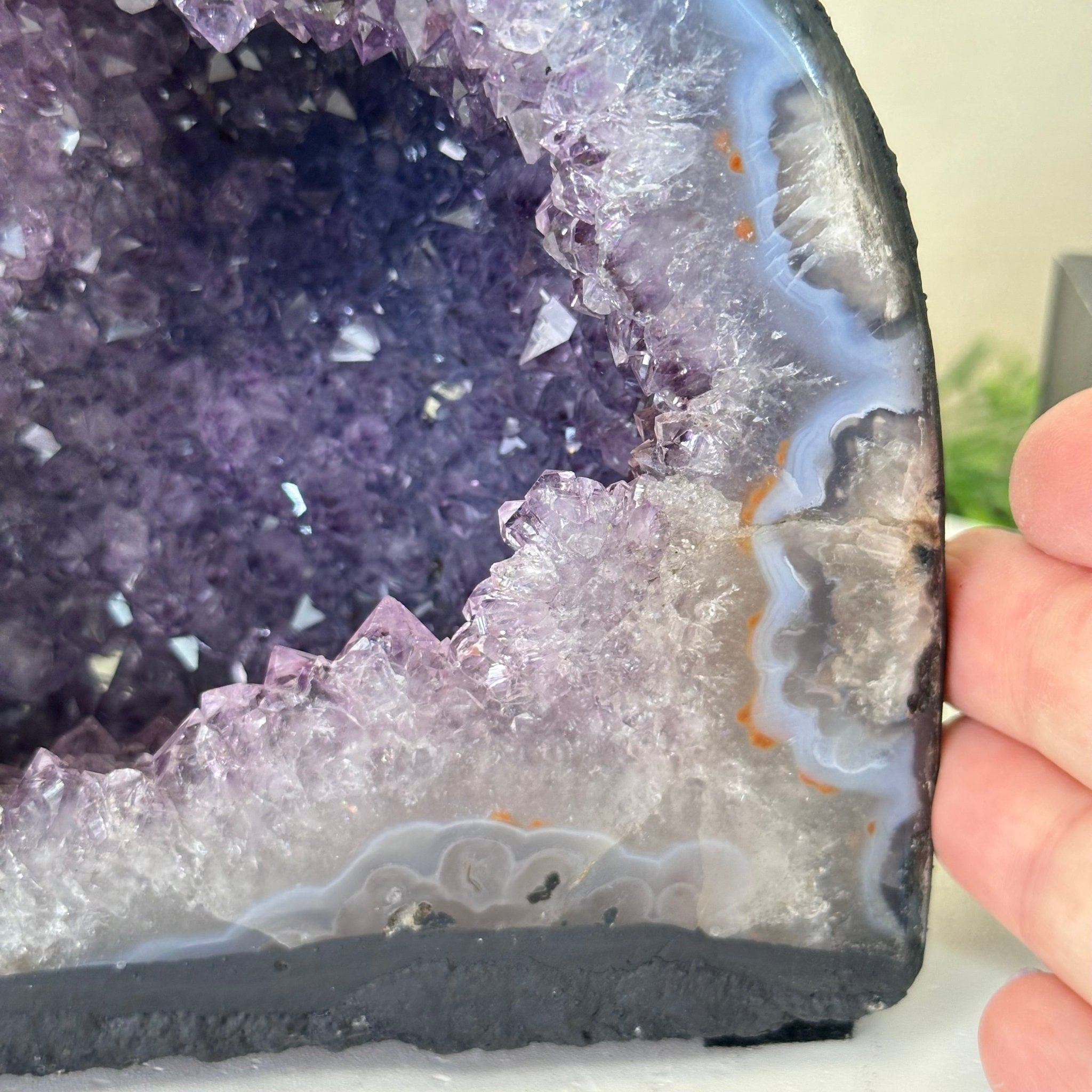 Extra Quality Amethyst Cathedral, 4.2 lbs & 5.3" Tall #5601 - 1416 - Brazil GemsBrazil GemsExtra Quality Amethyst Cathedral, 4.2 lbs & 5.3" Tall #5601 - 1416Cathedrals5601 - 1416