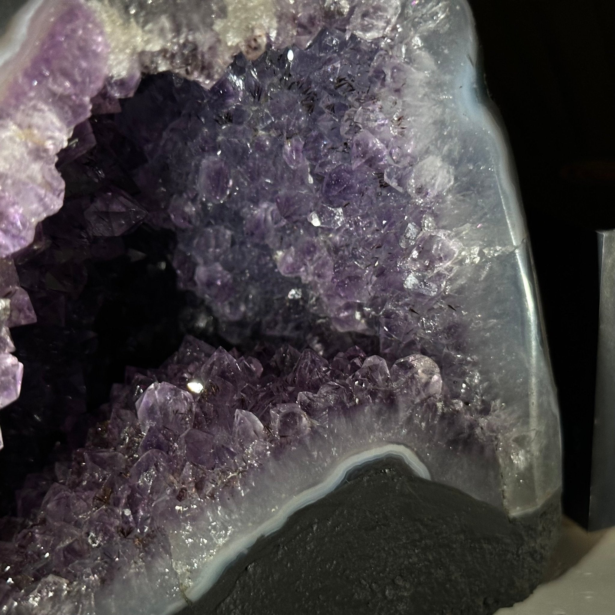 Extra Quality Amethyst Cathedral, 4.4 lbs & 5.4" Tall #5601 - 1417 - Brazil GemsBrazil GemsExtra Quality Amethyst Cathedral, 4.4 lbs & 5.4" Tall #5601 - 1417Cathedrals5601 - 1417