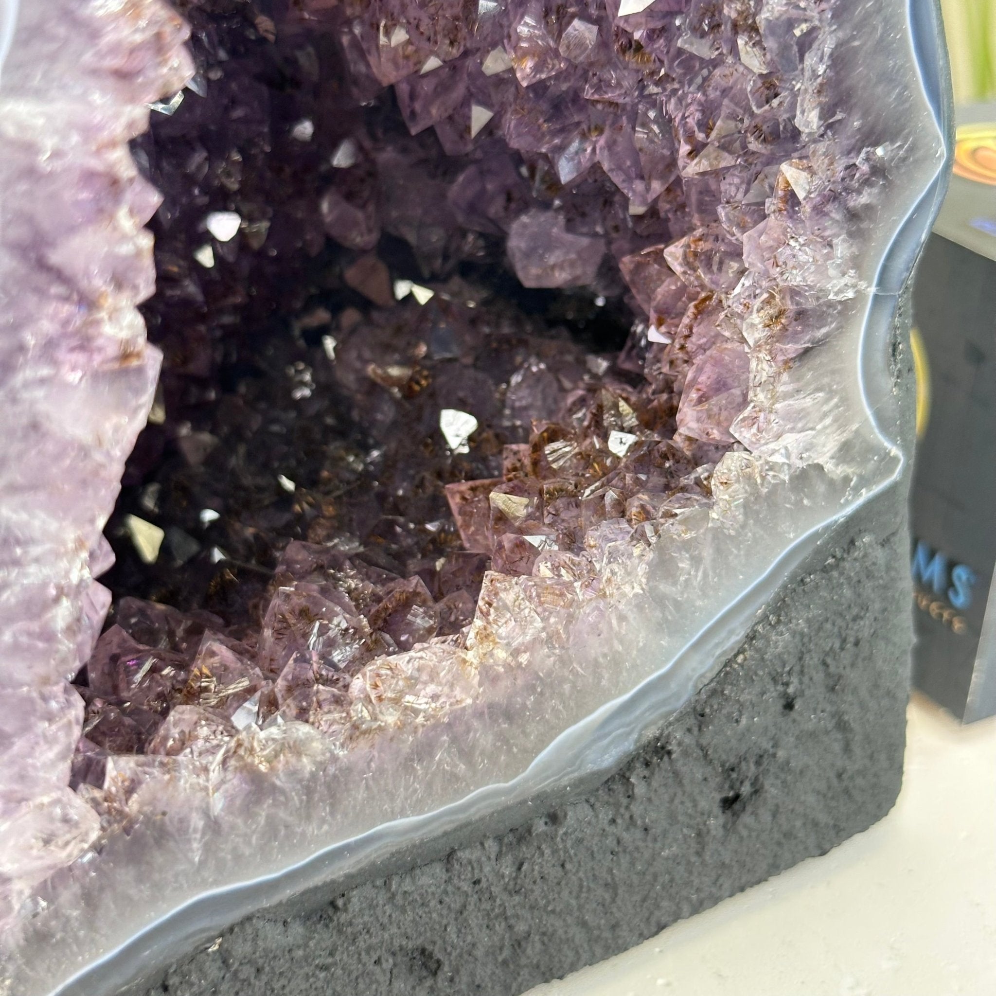 Extra Quality Amethyst Cathedral, 5.4 lbs & 6.8" Tall #5601 - 1420 - Brazil GemsBrazil GemsExtra Quality Amethyst Cathedral, 5.4 lbs & 6.8" Tall #5601 - 1420Cathedrals5601 - 1420