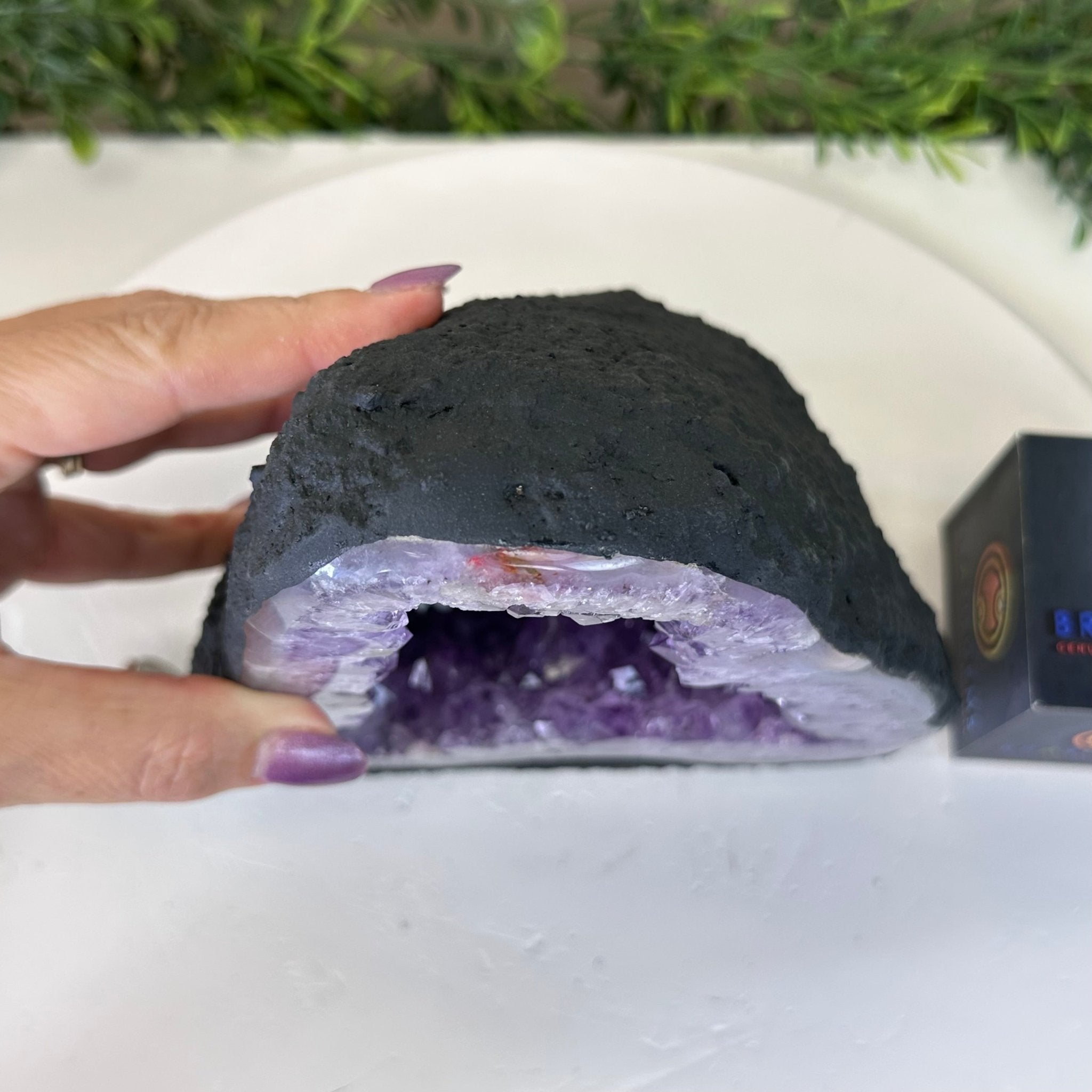 Extra Quality Amethyst Cathedral, 6.6 lbs & 7.6" Tall #5601 - 1425 - Brazil GemsBrazil GemsExtra Quality Amethyst Cathedral, 6.6 lbs & 7.6" Tall #5601 - 1425Cathedrals5601 - 1425