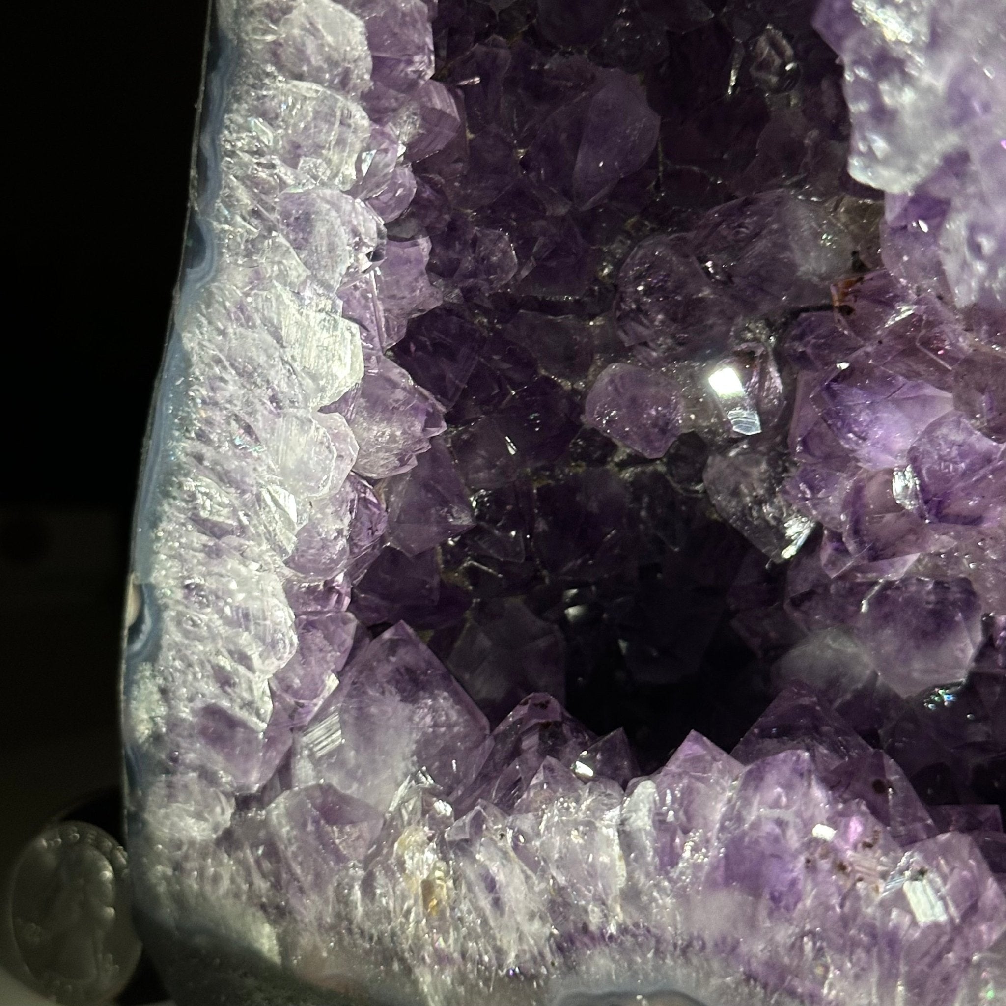 Extra Quality Amethyst Cathedral, 6.6 lbs & 7.6" Tall #5601 - 1425 - Brazil GemsBrazil GemsExtra Quality Amethyst Cathedral, 6.6 lbs & 7.6" Tall #5601 - 1425Cathedrals5601 - 1425