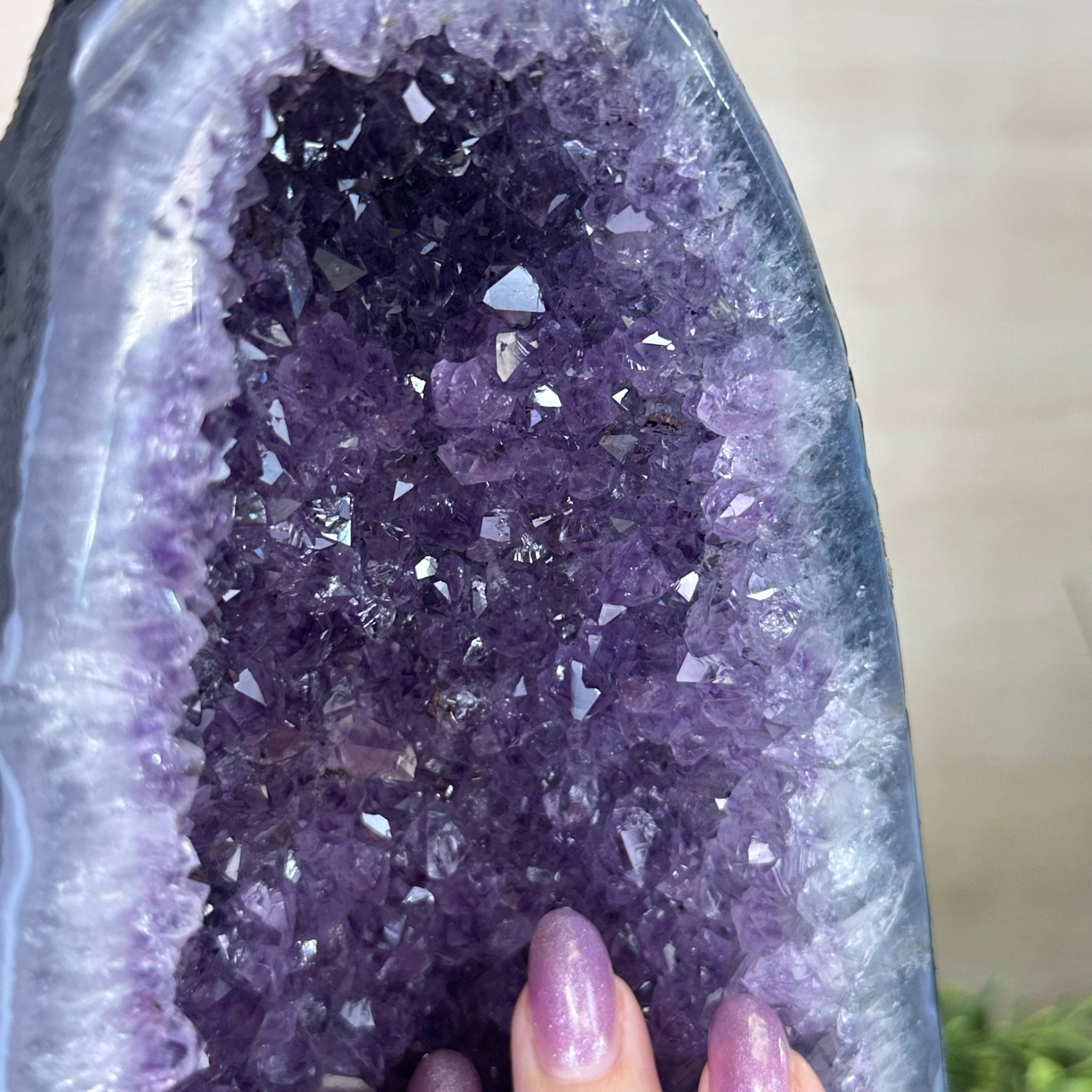 Extra Quality Amethyst Cathedral, 6.9 lbs & 9.9" Tall #5601 - 1427 - Brazil GemsBrazil GemsExtra Quality Amethyst Cathedral, 6.9 lbs & 9.9" Tall #5601 - 1427Cathedrals5601 - 1427