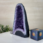 Extra Quality Amethyst Cathedral, 6.9 lbs & 9.9" Tall #5601 - 1427 - Brazil GemsBrazil GemsExtra Quality Amethyst Cathedral, 6.9 lbs & 9.9" Tall #5601 - 1427Cathedrals5601 - 1427