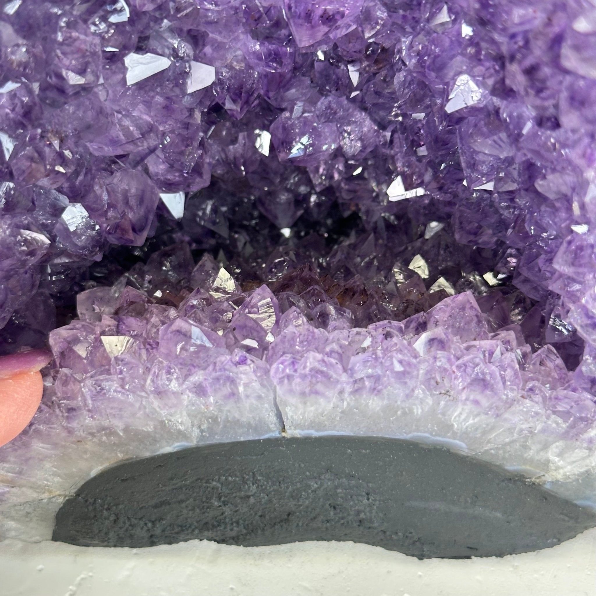 Extra Quality Amethyst Cathedral, 6.9 lbs & 9.9" Tall #5601 - 1427 - Brazil GemsBrazil GemsExtra Quality Amethyst Cathedral, 6.9 lbs & 9.9" Tall #5601 - 1427Cathedrals5601 - 1427