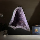 Extra Quality Amethyst Cathedral, 7.5 lbs & 8.8" Tall #5601 - 1431 - Brazil GemsBrazil GemsExtra Quality Amethyst Cathedral, 7.5 lbs & 8.8" Tall #5601 - 1431Cathedrals5601 - 1431