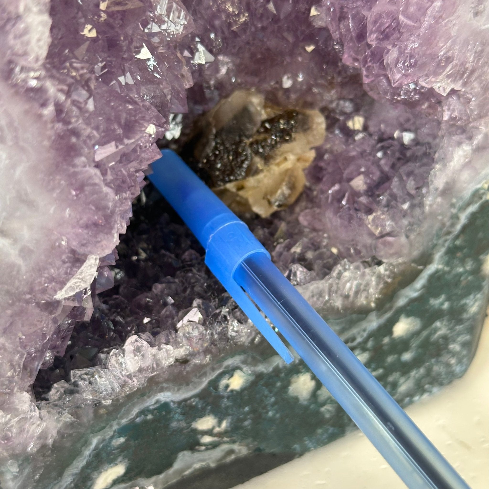 Extra Quality Amethyst Cathedral, 8.2 lbs & 10" Tall #5601 - 1433 - Brazil GemsBrazil GemsExtra Quality Amethyst Cathedral, 8.2 lbs & 10" Tall #5601 - 1433Cathedrals5601 - 1433