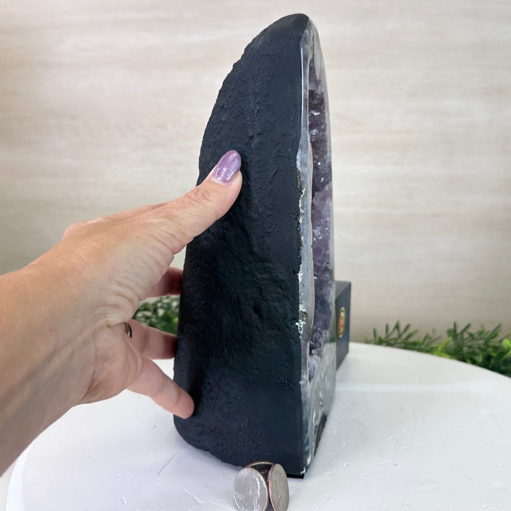 Extra Quality Amethyst Cathedral, 8.2 lbs & 10" Tall #5601 - 1433 - Brazil GemsBrazil GemsExtra Quality Amethyst Cathedral, 8.2 lbs & 10" Tall #5601 - 1433Cathedrals5601 - 1433