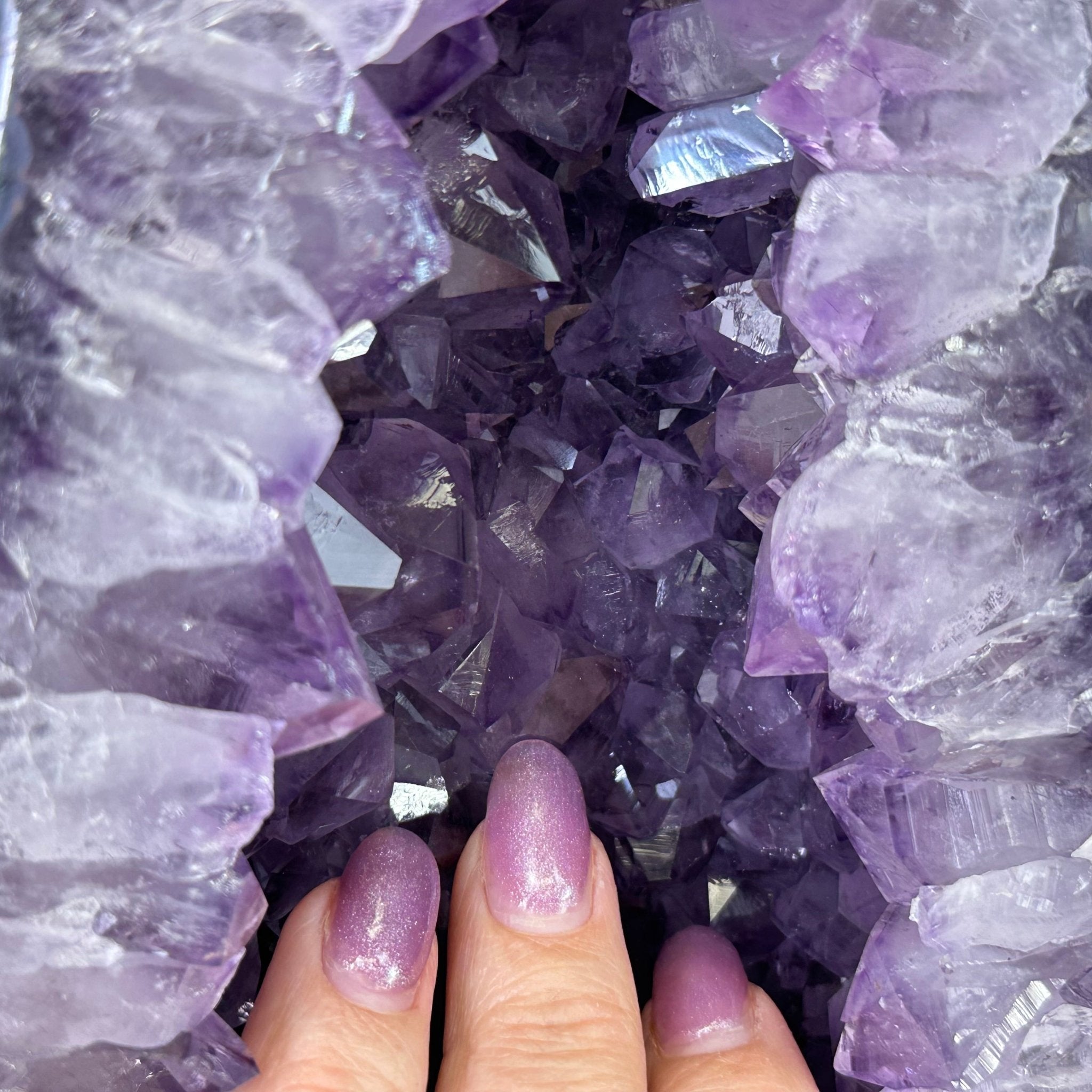 Extra Quality Amethyst Cathedral, 9.2 lbs & 9.9" Tall #5601 - 1435 - Brazil GemsBrazil GemsExtra Quality Amethyst Cathedral, 9.2 lbs & 9.9" Tall #5601 - 1435Cathedrals5601 - 1435