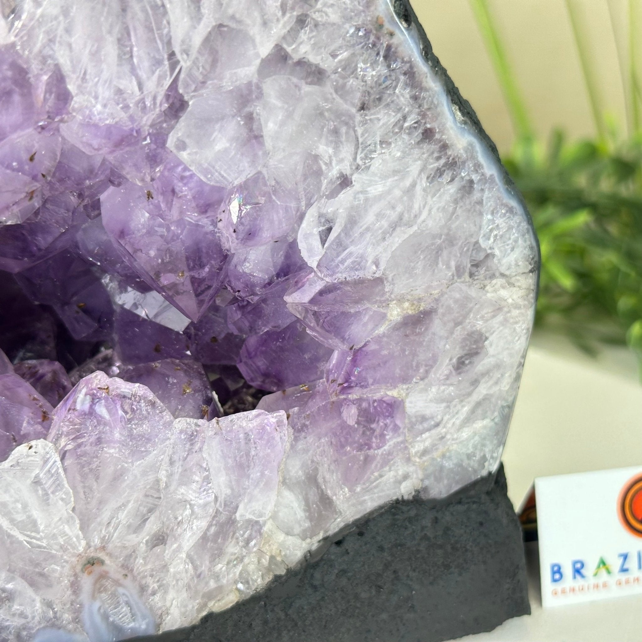 Extra Quality Amethyst Cathedral, 9.7 lbs & 6.2" Tall #5601 - 1243 - Brazil GemsBrazil GemsExtra Quality Amethyst Cathedral, 9.7 lbs & 6.2" Tall #5601 - 1243Cathedrals5601 - 1243