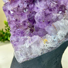 Extra Quality Amethyst Cluster, Cement Base, 10.3 lbs & 8.9" Tall #5614 - 0134 - Brazil GemsBrazil GemsExtra Quality Amethyst Cluster, Cement Base, 10.3 lbs & 8.9" Tall #5614 - 0134Clusters on Cement Bases5614 - 0134