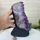 Extra Quality Amethyst Cluster, Cement Base, 11.8 lbs & 10.4" Tall #5614 - 0138 - Brazil GemsBrazil GemsExtra Quality Amethyst Cluster, Cement Base, 11.8 lbs & 10.4" Tall #5614 - 0138Clusters on Cement Bases5614 - 0138