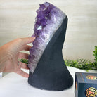 Extra Quality Amethyst Cluster, Cement Base, 11.8 lbs & 10.4" Tall #5614 - 0138 - Brazil GemsBrazil GemsExtra Quality Amethyst Cluster, Cement Base, 11.8 lbs & 10.4" Tall #5614 - 0138Clusters on Cement Bases5614 - 0138