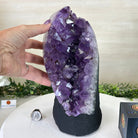 Extra Quality Amethyst Cluster, Cement Base, 11.8 lbs & 10.4" Tall #5614 - 0138 - Brazil GemsBrazil GemsExtra Quality Amethyst Cluster, Cement Base, 11.8 lbs & 10.4" Tall #5614 - 0138Clusters on Cement Bases5614 - 0138