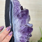 Extra Quality Amethyst Cluster, Cement Base, 11.8 lbs & 12.5" Tall #5614 - 0137 - Brazil GemsBrazil GemsExtra Quality Amethyst Cluster, Cement Base, 11.8 lbs & 12.5" Tall #5614 - 0137Clusters on Cement Bases5614 - 0137