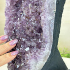 Extra Quality Amethyst Cluster, Cement Base, 12 lbs & 11.7" Tall #5614 - 0139 - Brazil GemsBrazil GemsExtra Quality Amethyst Cluster, Cement Base, 12 lbs & 11.7" Tall #5614 - 0139Clusters on Cement Bases5614 - 0139