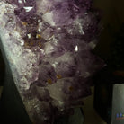 Extra Quality Amethyst Cluster, Cement Base, 14 lbs & 11.9" Tall #5614 - 0144 - Brazil GemsBrazil GemsExtra Quality Amethyst Cluster, Cement Base, 14 lbs & 11.9" Tall #5614 - 0144Clusters on Cement Bases5614 - 0144