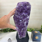 Extra Quality Amethyst Cluster, Cement Base, 14 lbs & 12.1" Tall #5614 - 0143 - Brazil GemsBrazil GemsExtra Quality Amethyst Cluster, Cement Base, 14 lbs & 12.1" Tall #5614 - 0143Clusters on Cement Bases5614 - 0143