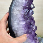 Extra Quality Amethyst Cluster, Cement Base, 14 lbs & 12.1" Tall #5614 - 0143 - Brazil GemsBrazil GemsExtra Quality Amethyst Cluster, Cement Base, 14 lbs & 12.1" Tall #5614 - 0143Clusters on Cement Bases5614 - 0143