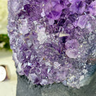 Extra Quality Amethyst Cluster, Cement Base, 14 lbs & 9.3" Tall #5614 - 0145 - Brazil GemsBrazil GemsExtra Quality Amethyst Cluster, Cement Base, 14 lbs & 9.3" Tall #5614 - 0145Clusters on Cement Bases5614 - 0145