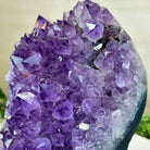 Extra Quality Amethyst Cluster, Cement Base, 14 lbs & 9.3" Tall #5614 - 0145 - Brazil GemsBrazil GemsExtra Quality Amethyst Cluster, Cement Base, 14 lbs & 9.3" Tall #5614 - 0145Clusters on Cement Bases5614 - 0145