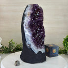 Extra Quality Amethyst Cluster, Cement Base, 16.2 lbs & 12.5" Tall #5614 - 0148 - Brazil GemsBrazil GemsExtra Quality Amethyst Cluster, Cement Base, 16.2 lbs & 12.5" Tall #5614 - 0148Clusters on Cement Bases5614 - 0148